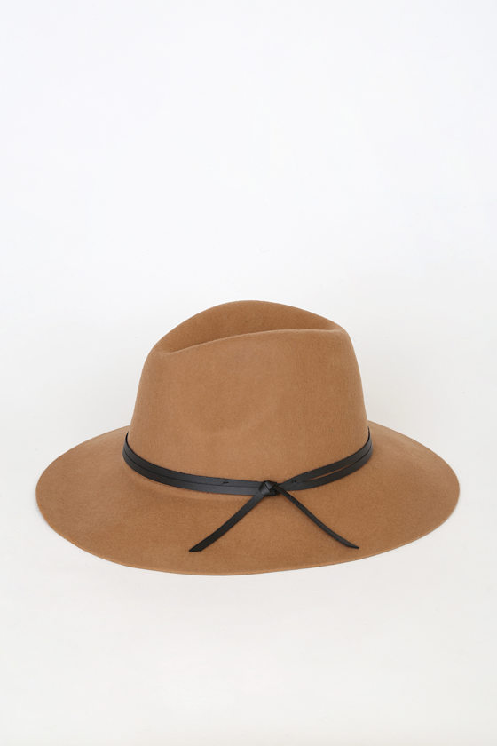 Taupe Hat Fedora Hat Felted Wool Hat Floppy Hat Lulus
