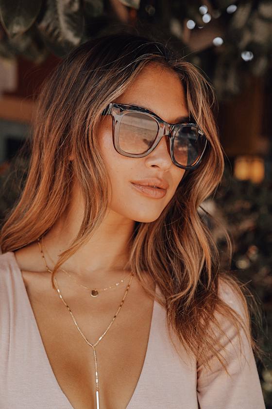 After Hours Brown Tortoise Oversized Sunglasses 4