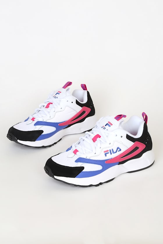 fila color block shoes