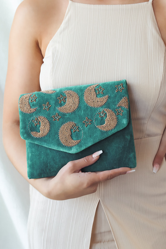 Unique Vintage Velvet Vintage Clutches