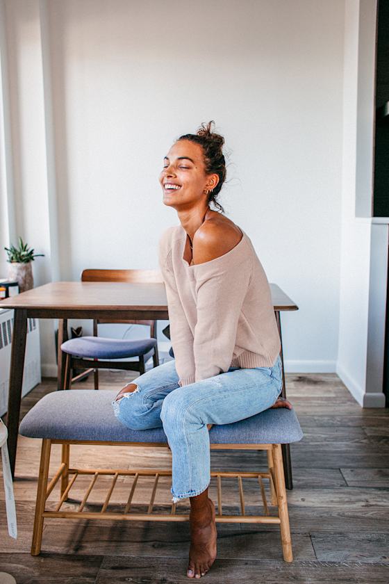 lulus off the shoulder sweater