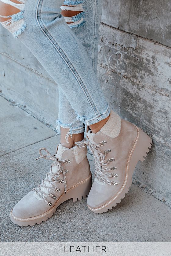 dolce vita lace up boots