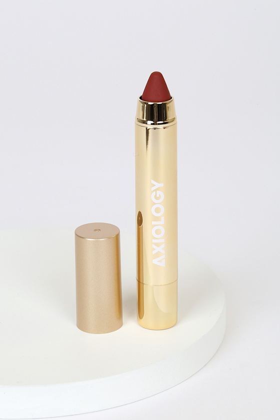 Valor Brick Red Lip Crayon 2