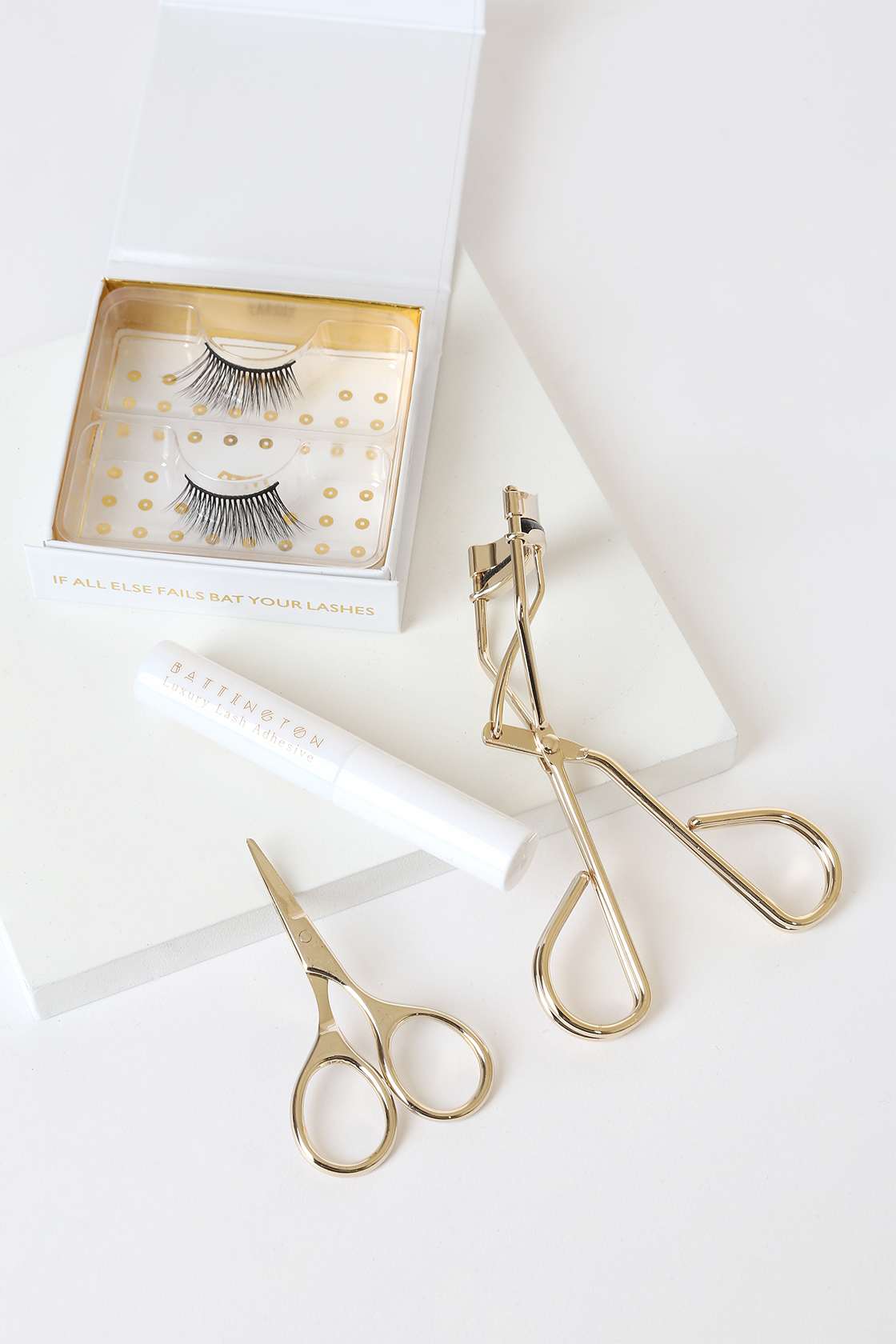 Battington Lashes Starter Kit Demi Lashes Black False Lashes Lulus