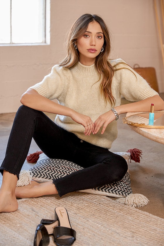 Vero Moda Diana - Beige Sweater - Sweater Lulus