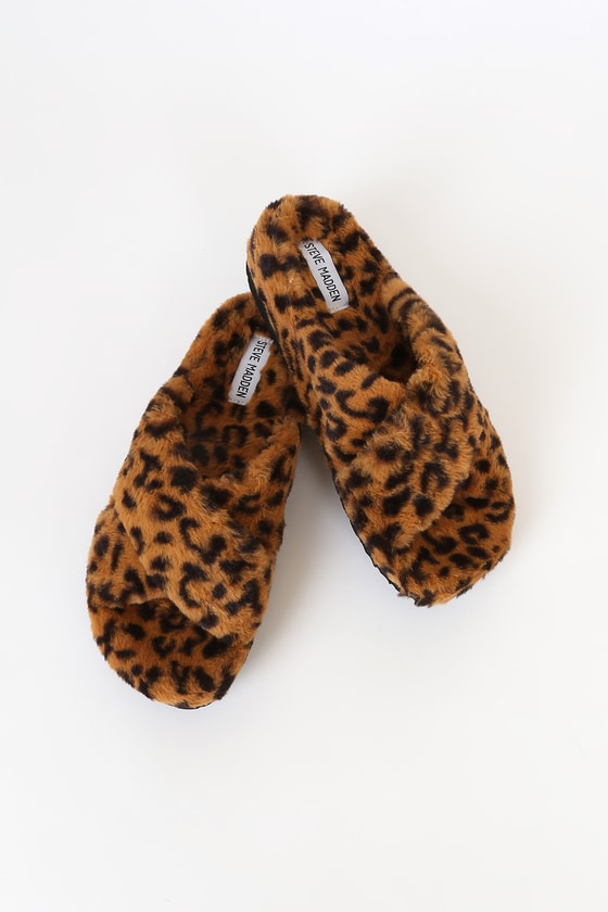 cheetah print slippers