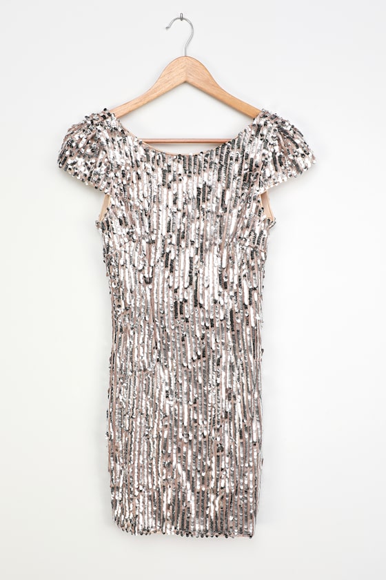 silver sequin clothes