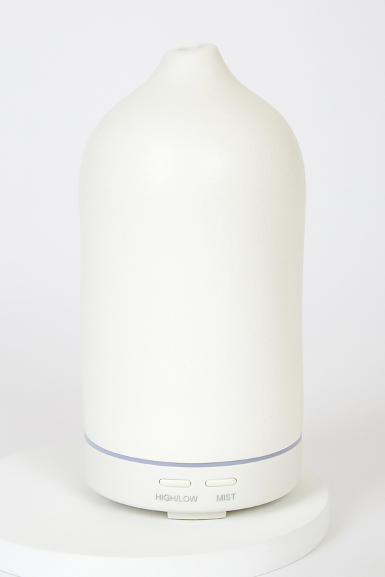 White Ceramic Aromatherapy Diffuser 3