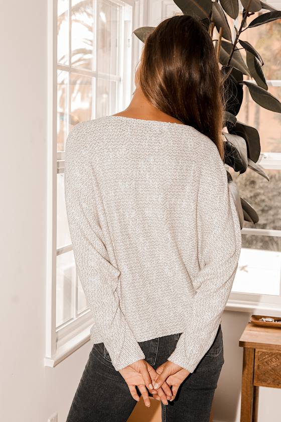 L&#39;Appartement DEUXIEME CLASSE - 新品☆【HAVEL studio】Dolman Knit Pullover Cable Short Knit Pullover（ニット／セーター）｜L'Appartement