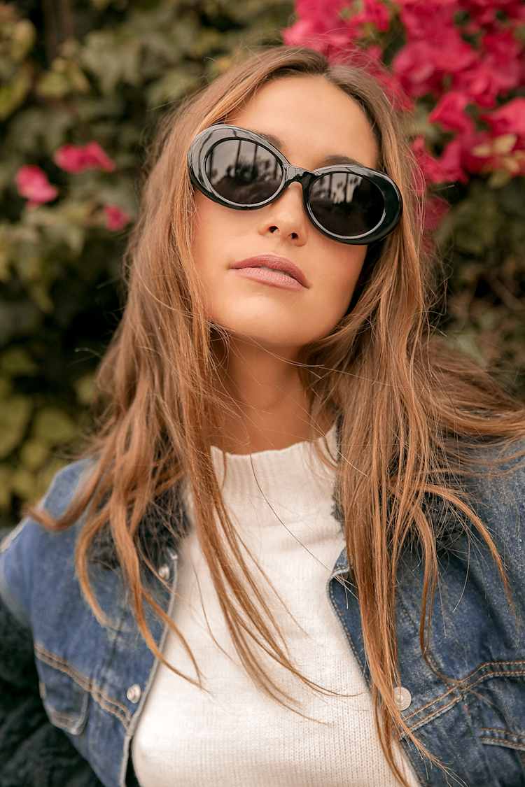 Reality Eyewear Festival of Summer - Clout Goggles - Black Shades - Lulus