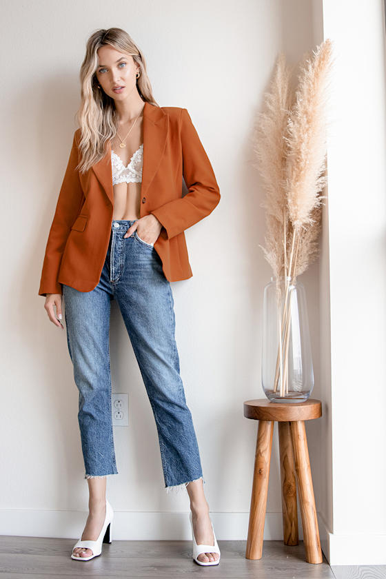 Hagen Camel Brown Blazer 6