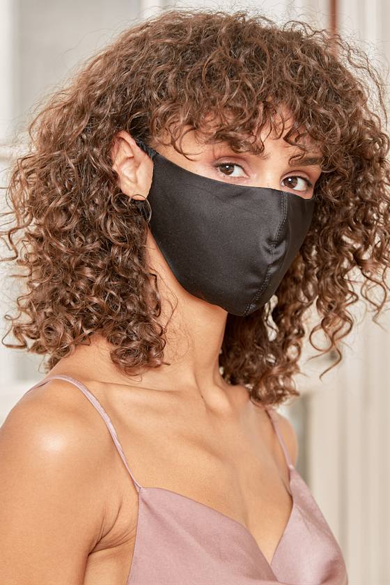 Satin Trio Multi Color Face Mask Set 3 Pack 4
