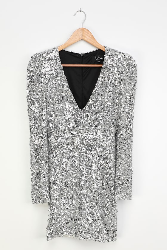 silver sequin clothes