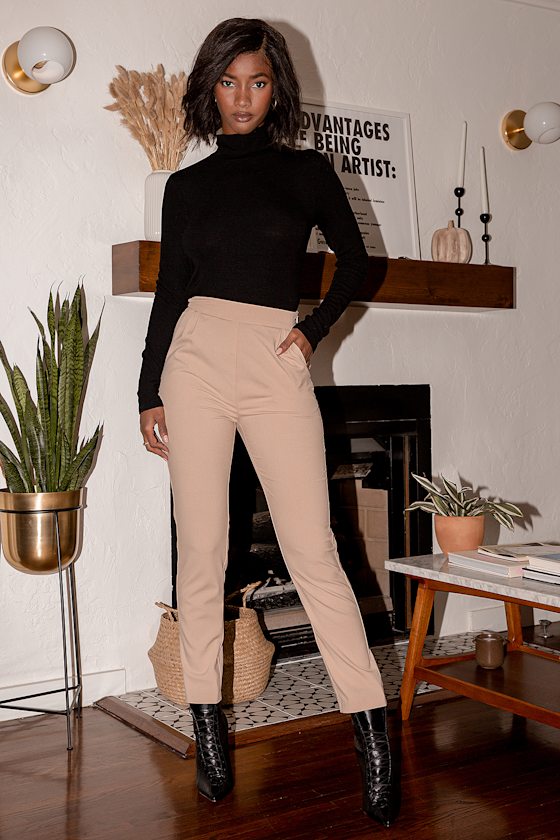 Sweet Opportunity Black Turtleneck Long Sleeve Top 2