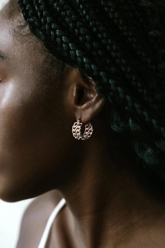 Casa Clara Bruna - 18KT Gold Earrings - Small Hoop Earrings - Lulus