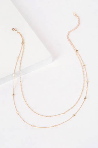 Keep it Dainty 14KT Gold Choker Necklace 4
