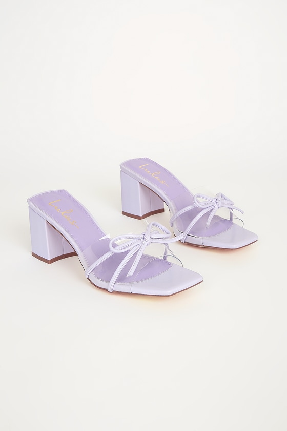 JOVE | Shop Women LILAC Solid Open Toe Heel Sandals Online from JOVE  available at ShoeTree.