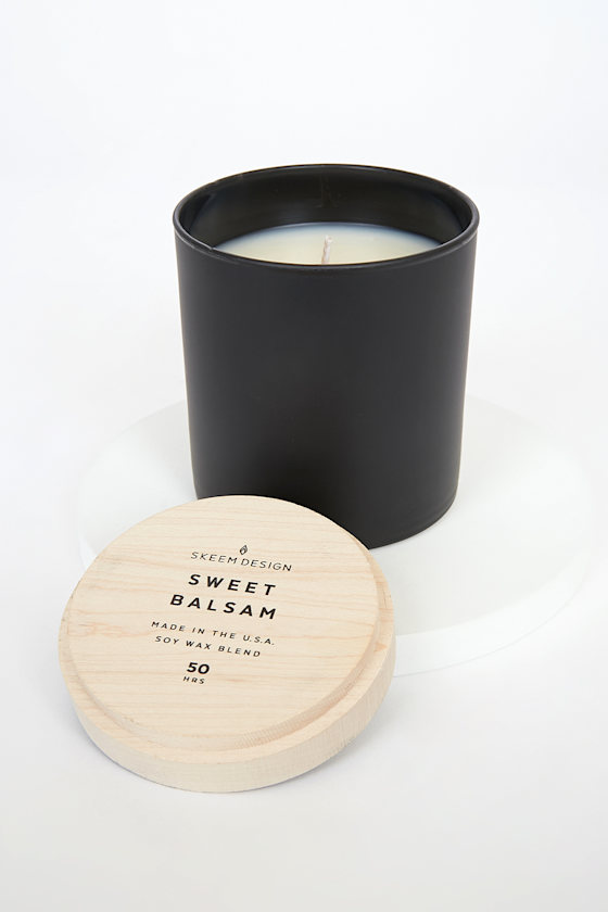 Sweet Balsam Soy Wax Candle 1