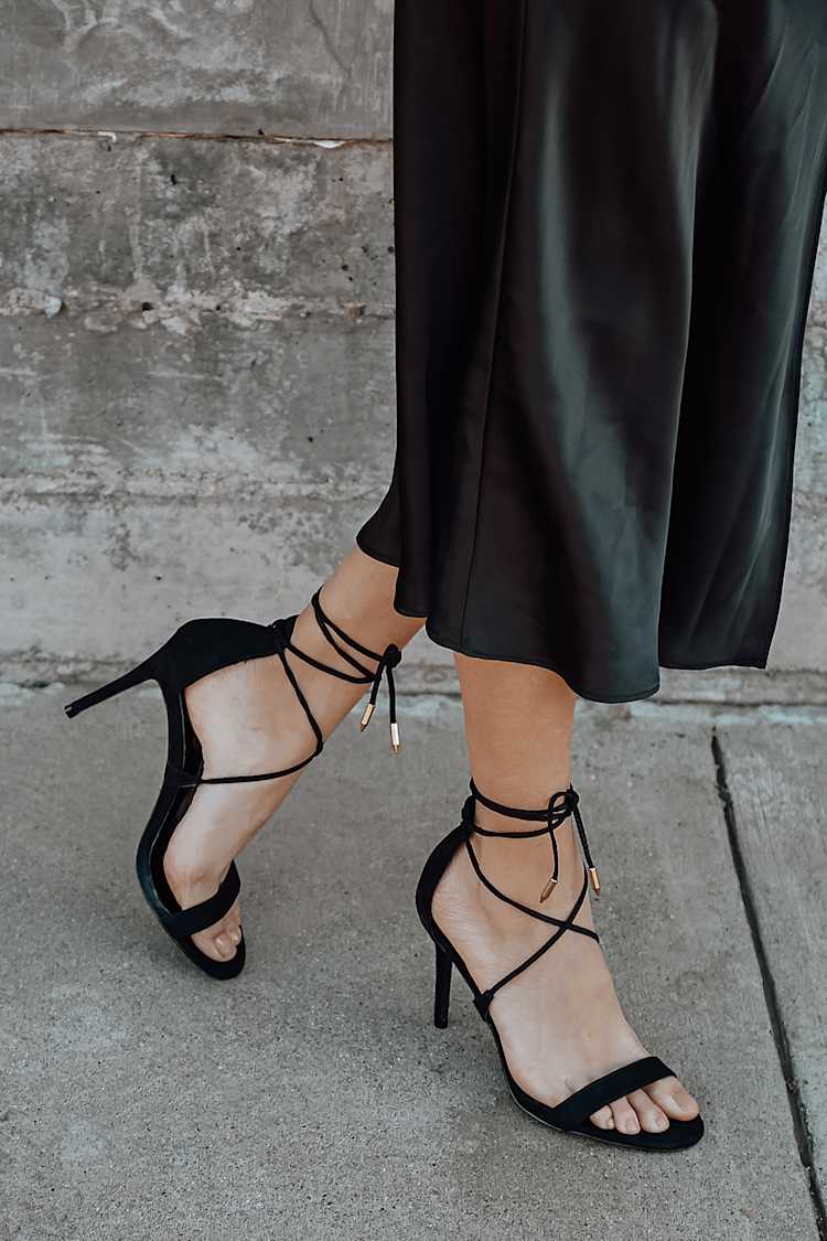 lulus lace up heels