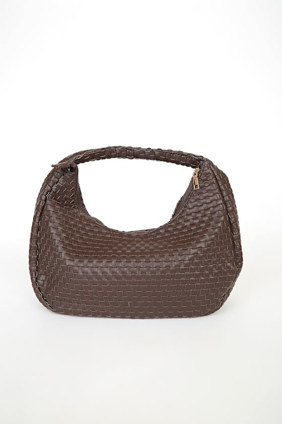 ★OVHEE★ Mignon Hobo Shoulder Bag Dark Brown Miu Miu Brown Hobo Shoulder bag ○ Labellov ○ Buy and Sell