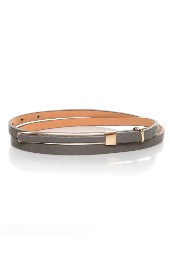 Pillow Skinny Grey Belt