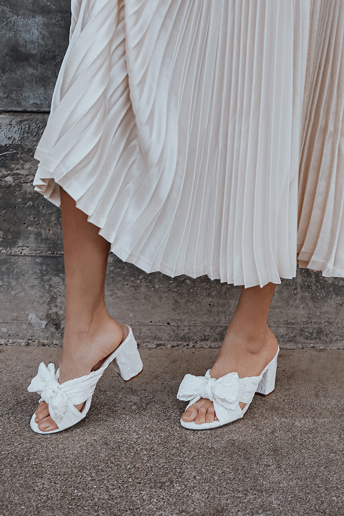 lulus.com | Ivory Knotted High Heel Sandals