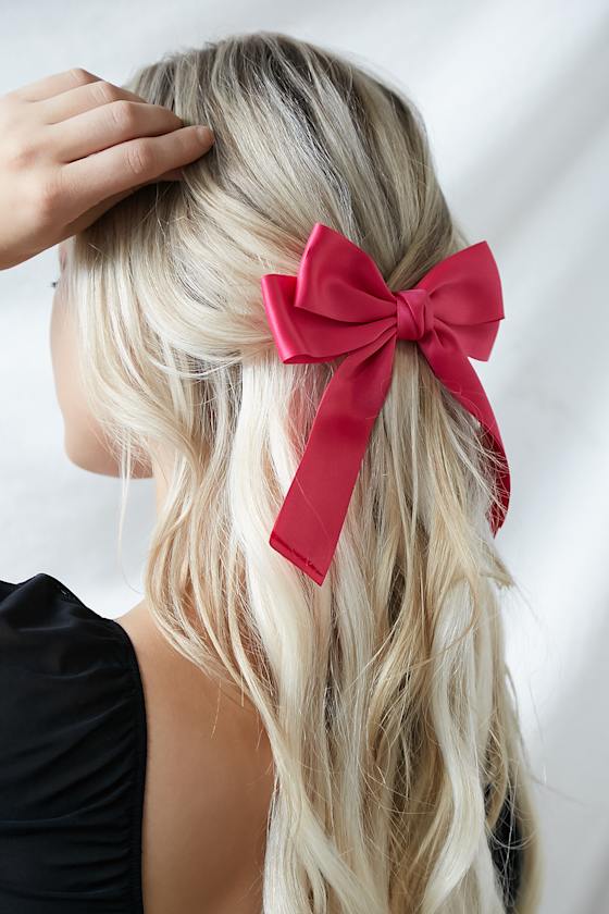 bow hair clip