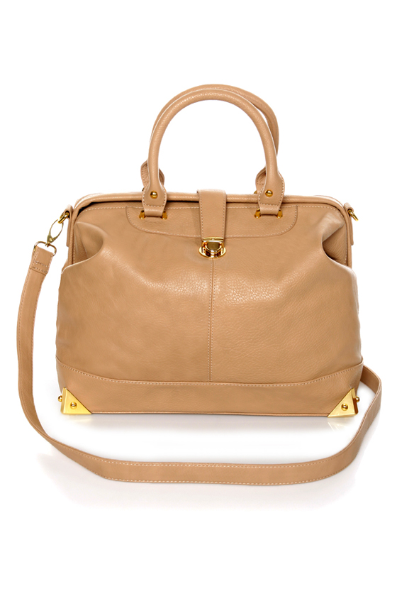 What\'s Up, Doc? Beige Handbag