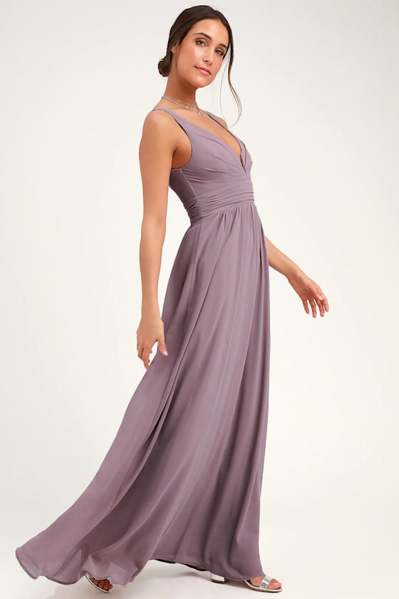 Leading Role Taupe Maxi Dress 6