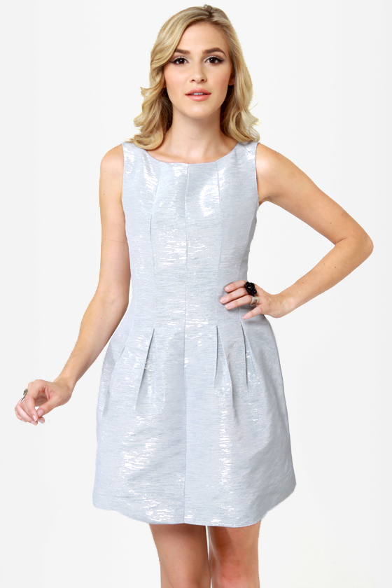 Chrome Sweet Chrome Silver Dress