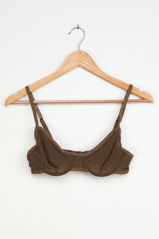 olive green bralette
