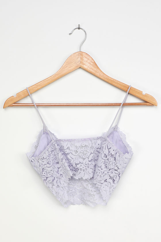 lavender bralette