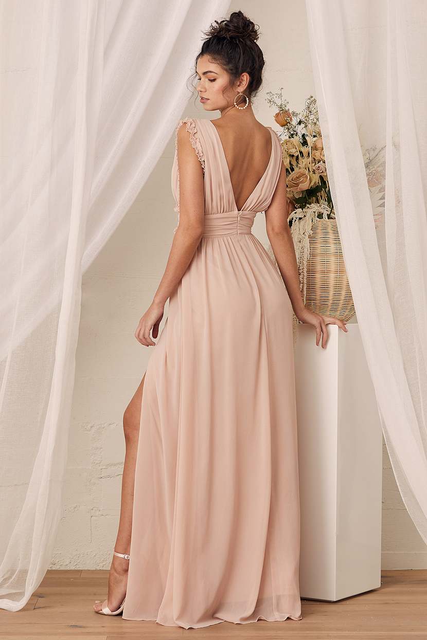 Blush Pink Maxi Dress Uk optimize.workinglive.us