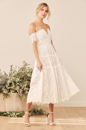 lulus remarkable white lace dress Remarkable Moment White Floral Embroidered Lace-Up Maxi Dress