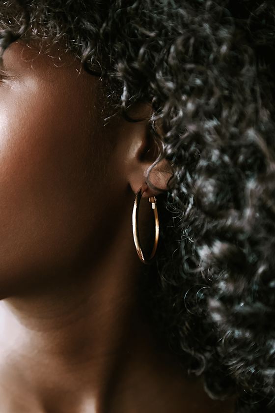 Better This Way Gold Hoop Earrings 1