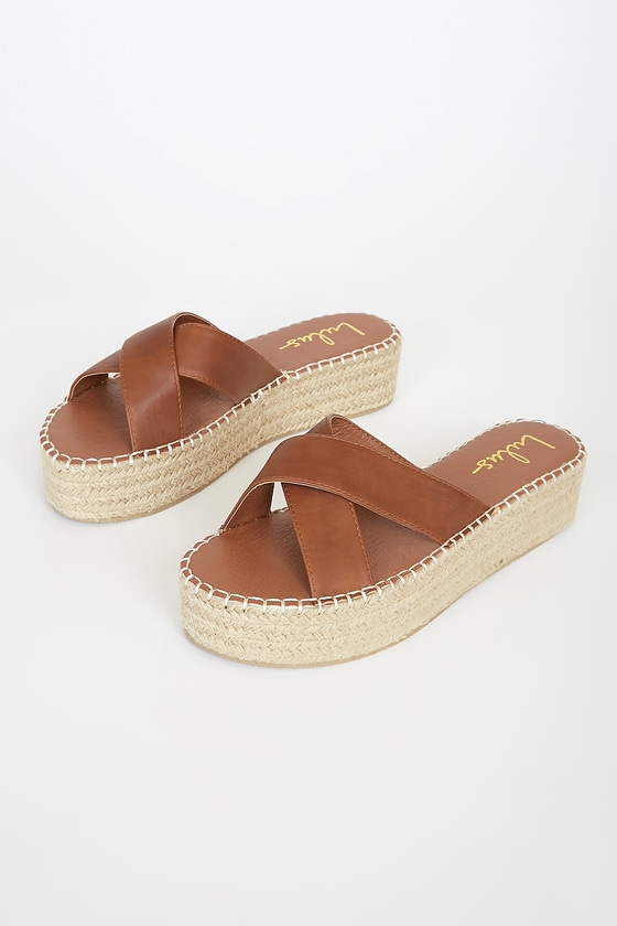 tan flatform espadrilles