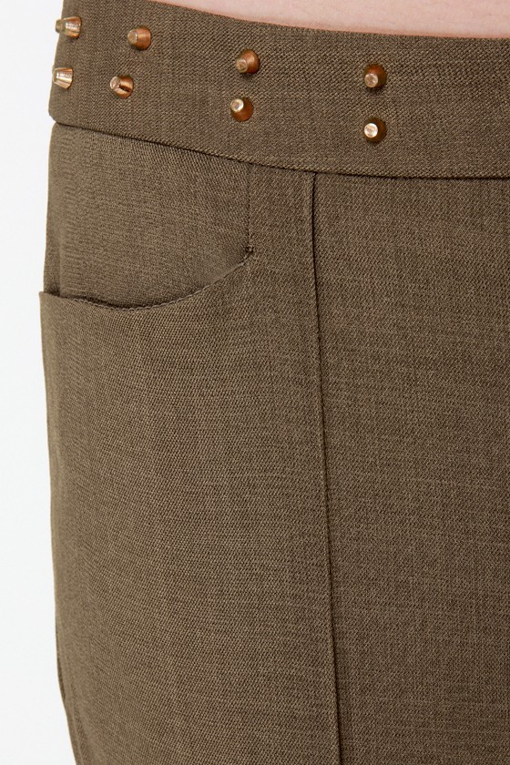 green skinny pants mens