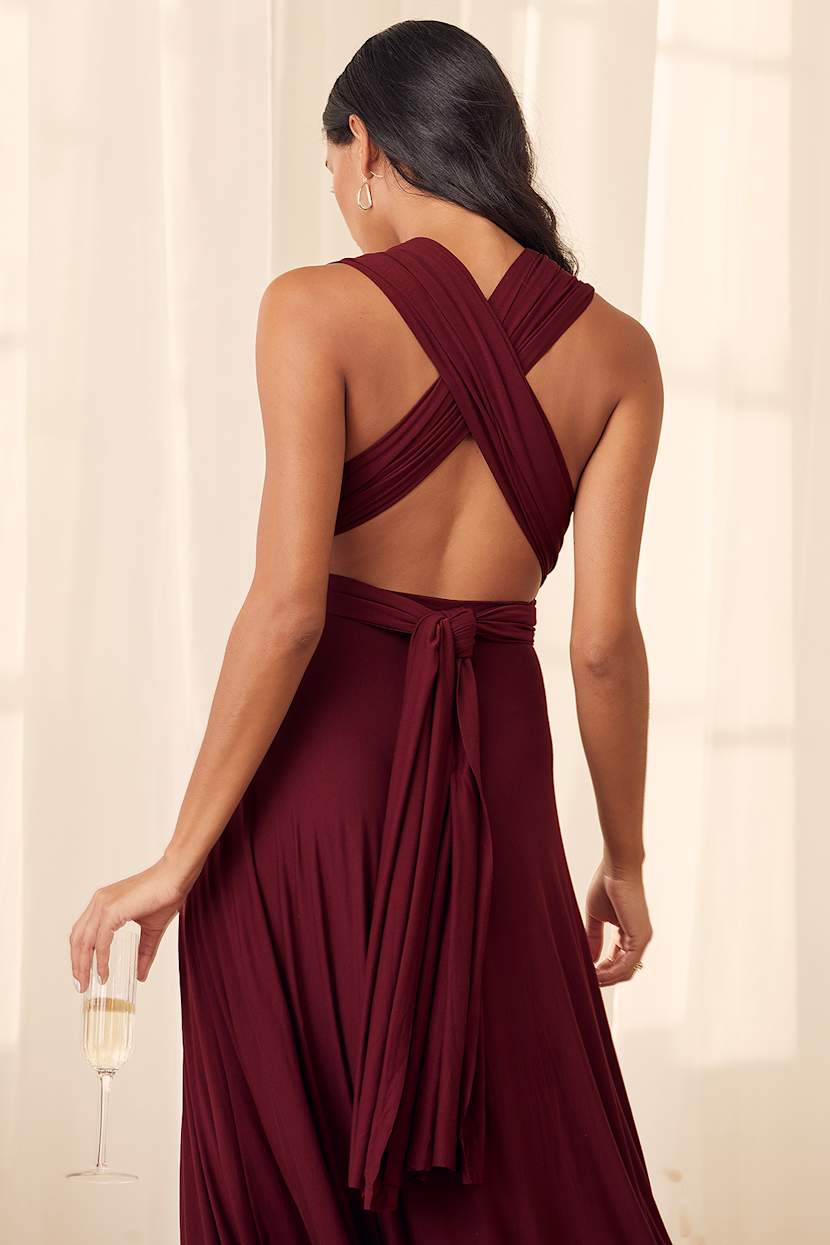 princess polly baby blue dress Lulus burgundy love &