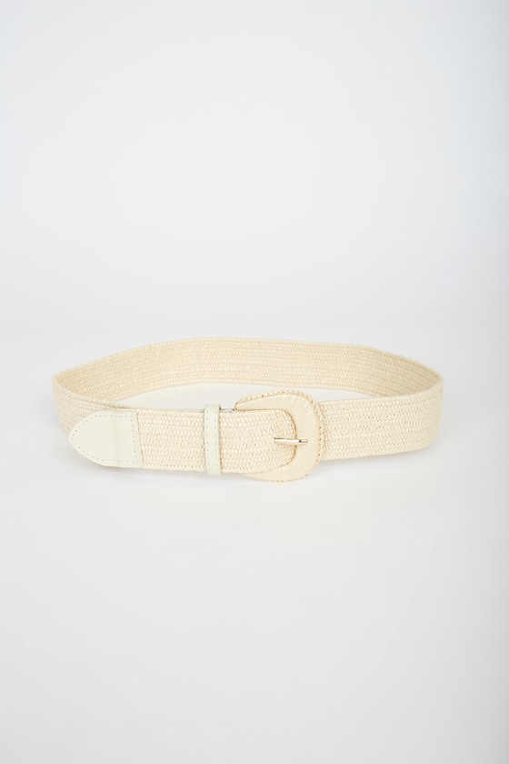 Cute Ivory Belt - Woven Belt - Raffia Belt - One Size Belt - Lulus