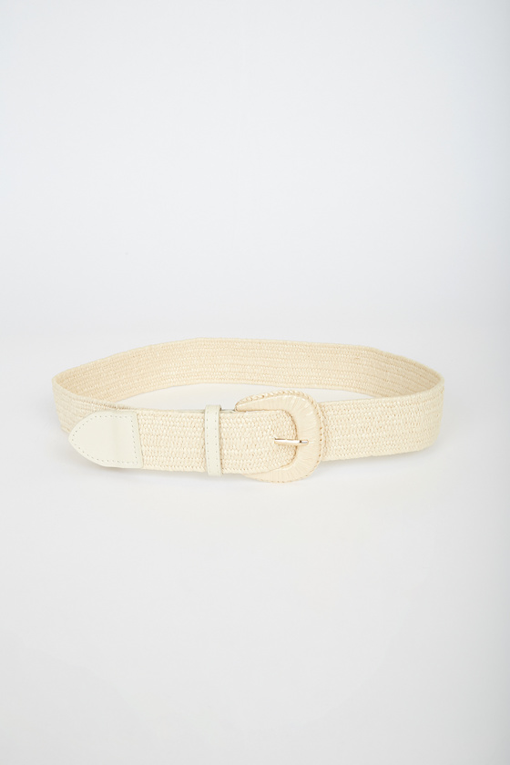 Cute Ivory Belt - Woven Belt - Raffia Belt - One Size Belt - Lulus