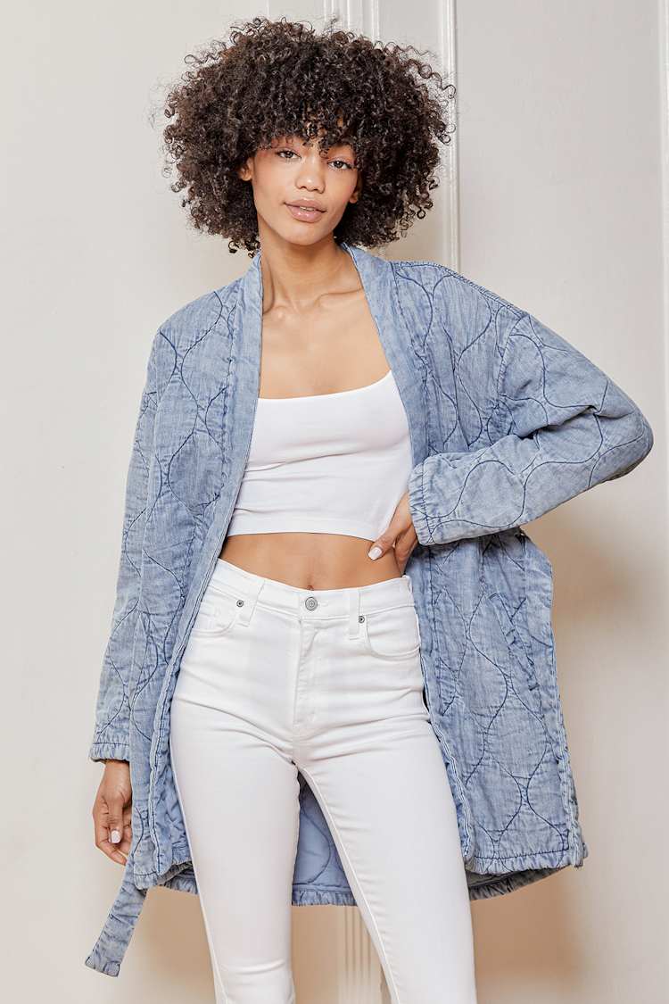 Blank Nyc Quilted Jacket ubicaciondepersonas.cdmx.gob.mx