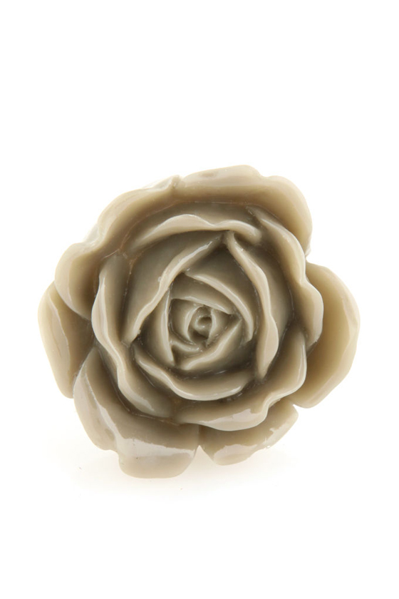 Zad Extreme Rose Grey Rose Ring