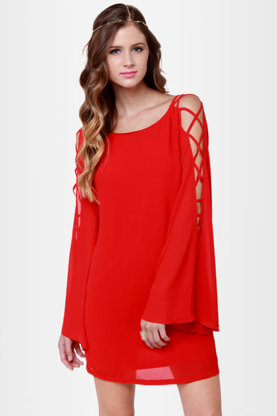 Ace of Laces Red Dress