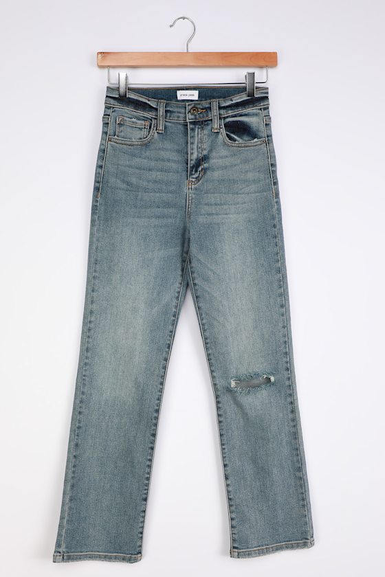 Medium Wash High Rise Jeans