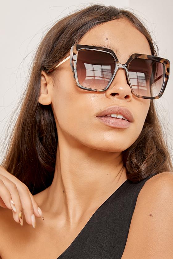 Shady Ways Brown Tortoise Oversized Sunglasses 1