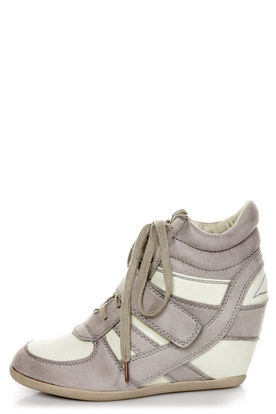 vegan wedge sneakers