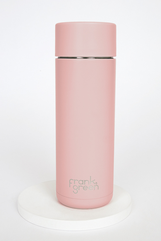 Frank Green Pink Reusable Water Bottle Ceramic Water Bottle Lulus