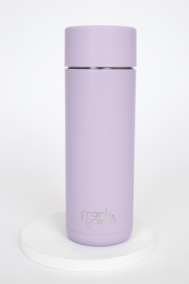 Frank Green Lavender - Reusable Water Bottle - Ceramic Bottle - Lulus