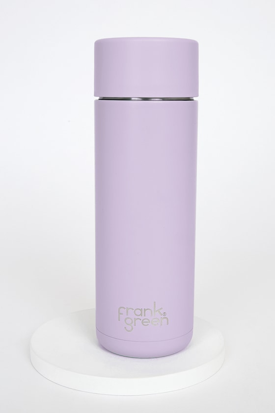 Lavender Ceramic Reusable Water Bottle
