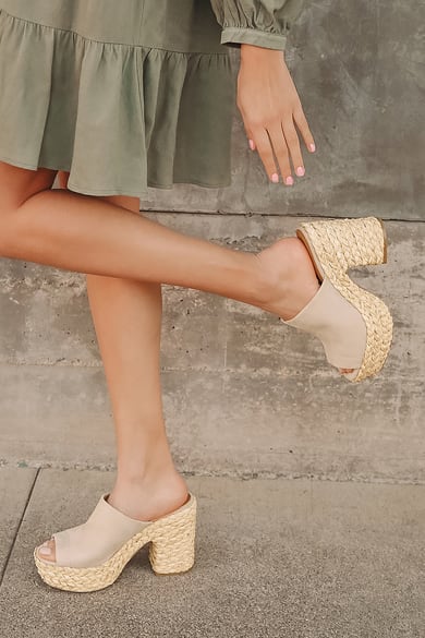 nyhed kvælende Livlig Chic Espadrille Wedges and Flats | Find Women's Espadrille Platform Sandals  in the Newest Styles - Lulus